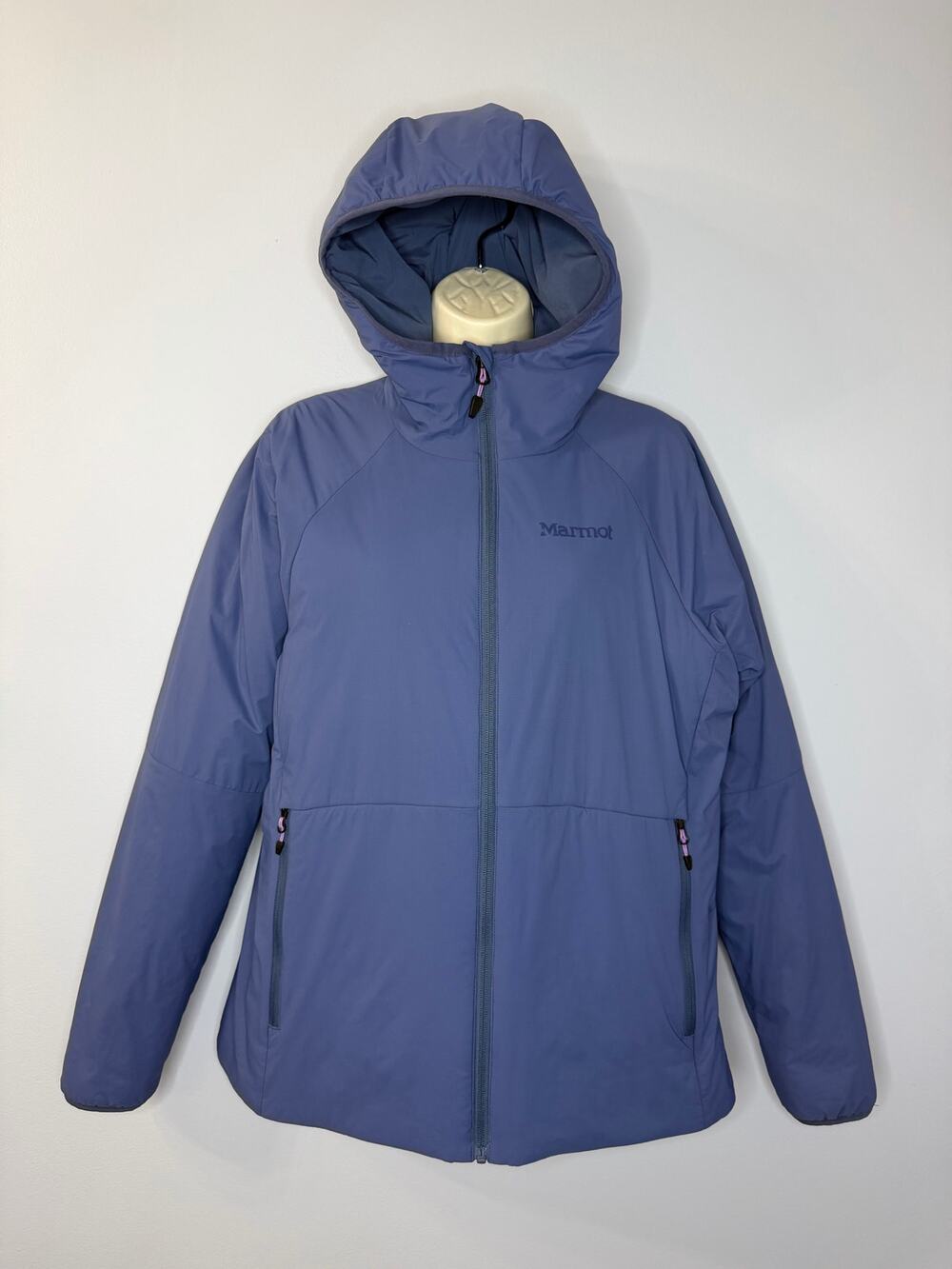 Marmot Women's Novus Hoody Jacket Blue Lightweight Warmth Women's L